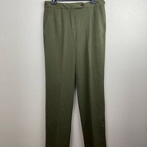 Wear It Green Slacks Size 1 (M) EUC